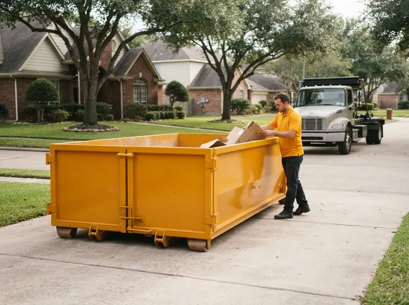 10-Yard Dumpster Rental in Houston, TX
