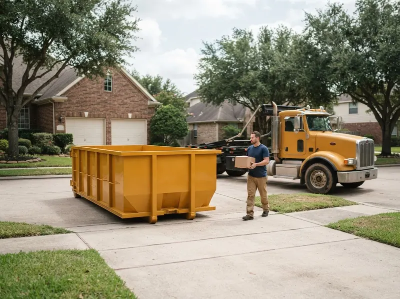 15-Yard Dumpster Rental in Houston, TX