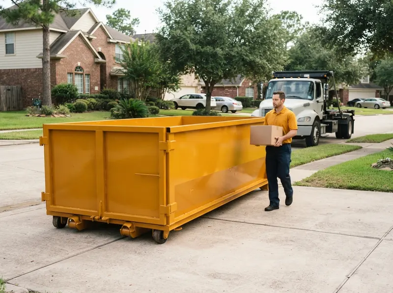 20-Yard Dumpster Rental in Houston, TX