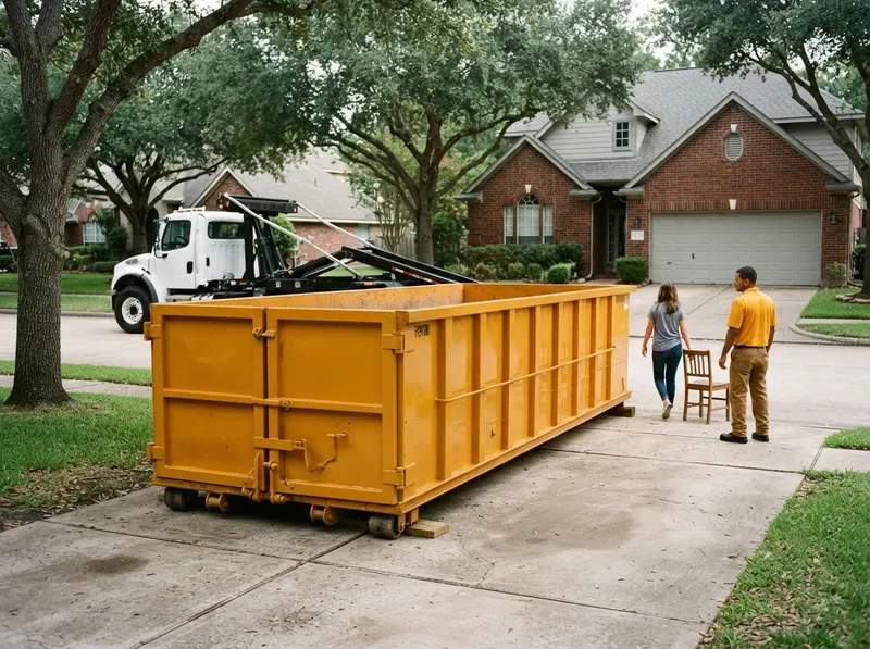 40-Yard Dumpster Rental in Houston, TX