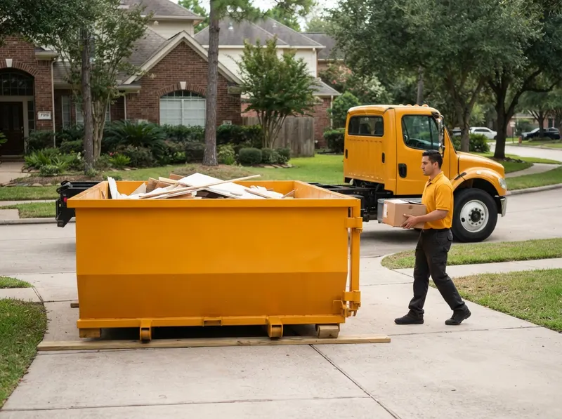 Residential Roll-Off Dumpsters in Houston, TX